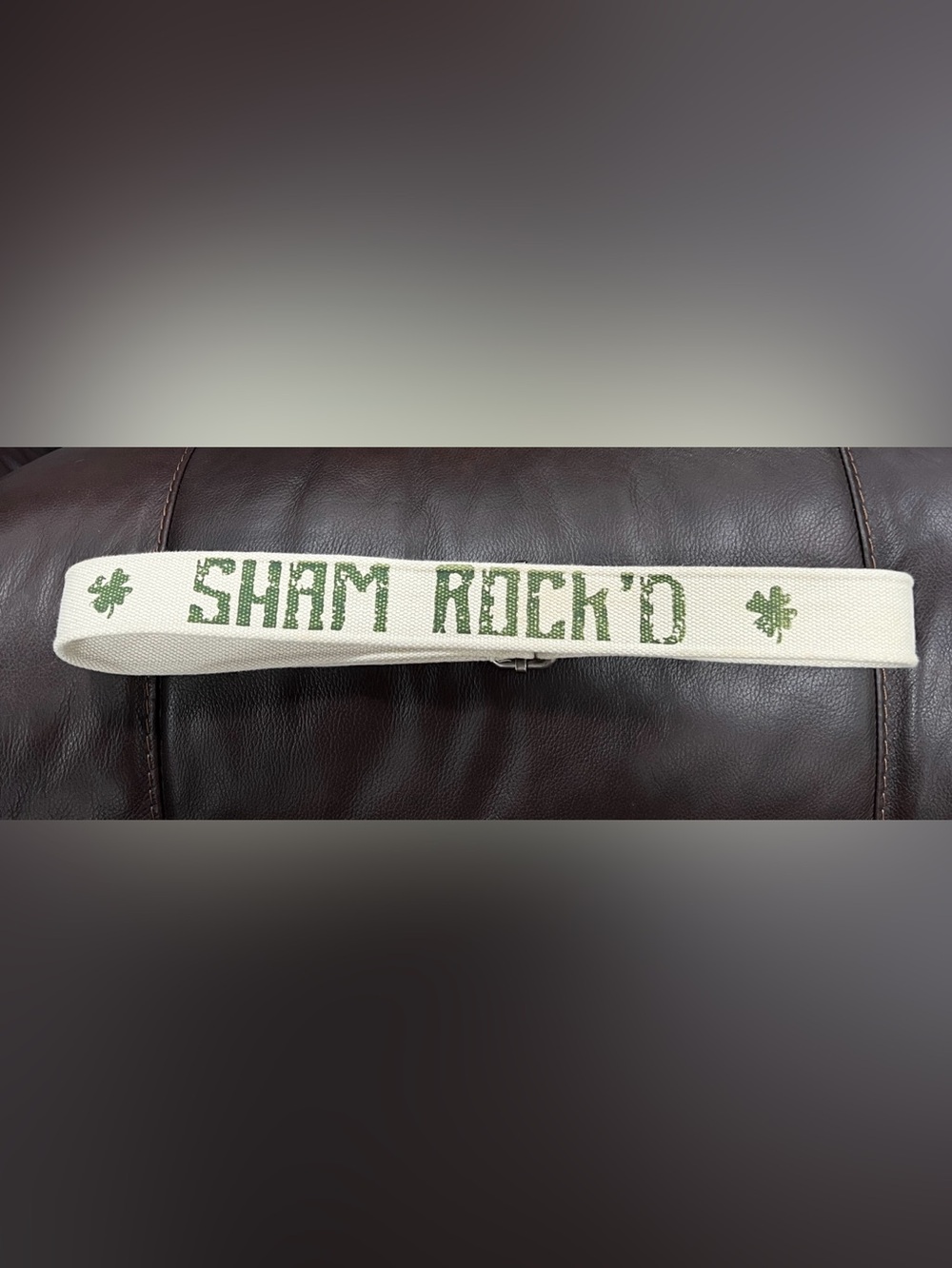Sham Rock’d Canvas Belt